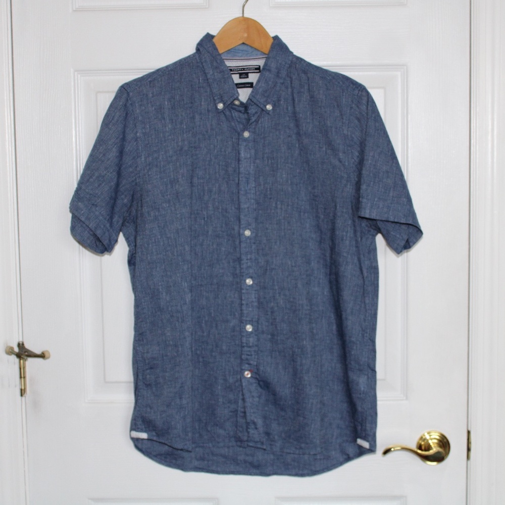 Tommy Hilfiger Short-Sleeve Button Up